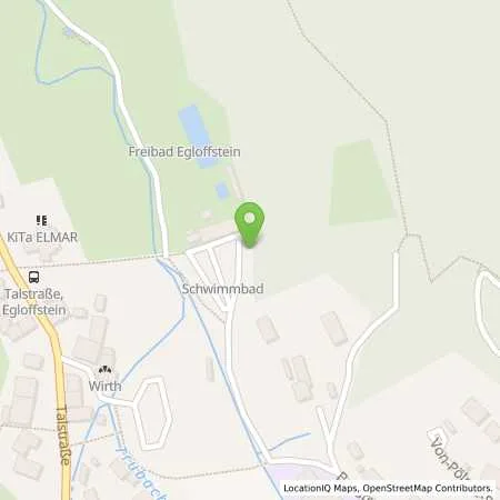 Standortübersicht der Tankstelle Stadtwerke Forchheim GmbH in 91349 Egolffstein