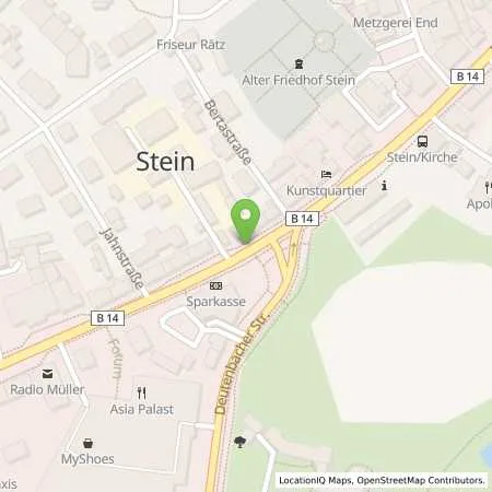 Standortübersicht der Tankstelle Stadtwerke Forchheim GmbH in 91353 Hausen