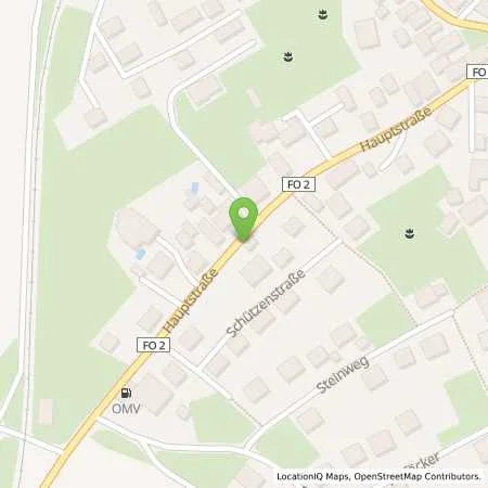 Standortübersicht der Tankstelle Stadtwerke Forchheim GmbH in 91356 Kirchehrenbach