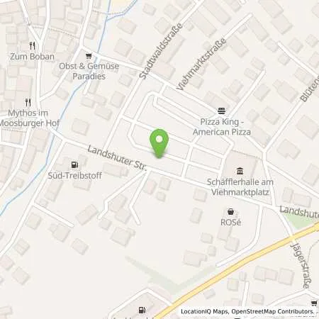 Standortübersicht der Tankstelle SWM Versorgungs GmbH in 85368 Moosburg