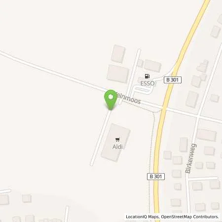 Standortübersicht der Tankstelle ALDI SÜD in 85406 Zolling