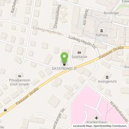 Standortübersicht der Tankstelle Mer Germany GmbH in 94078 Freyung