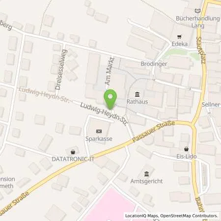 Standortübersicht der Tankstelle Mer Germany GmbH in 94078 Freyung