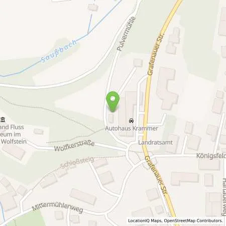 Standortübersicht der Tankstelle Autohaus Michael Krammer GmbH in 94078 Freyung