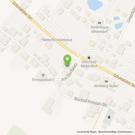 Standortübersicht der Tankstelle Mer Germany GmbH in 94158 Philippsreut