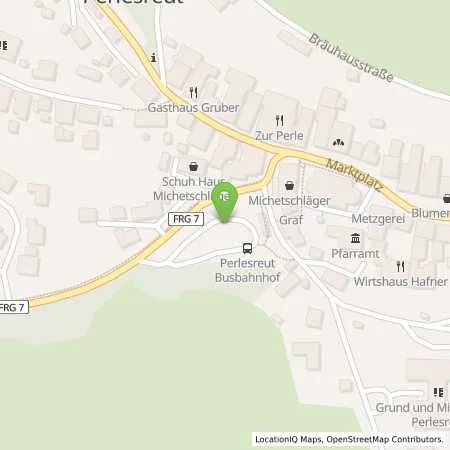 Standortübersicht der Tankstelle EVG Perlesreut eG in 94257 Perlesreut