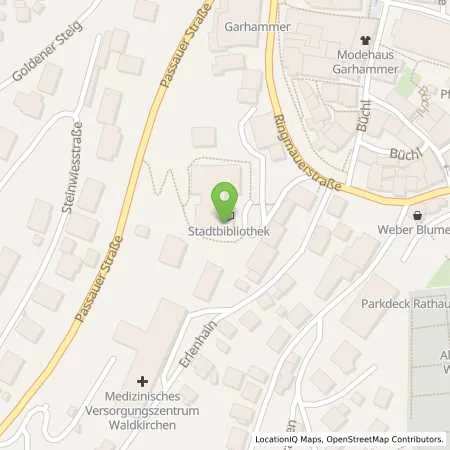 Standortübersicht der Tankstelle Mer Germany GmbH in 94265 Waldkirchen