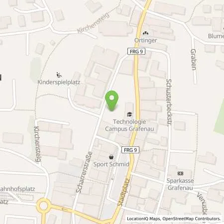 Standortübersicht der Tankstelle Mer Germany GmbH in 94481 Grafenau