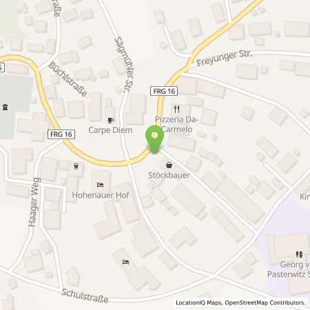 Standortübersicht der Tankstelle Mer Germany GmbH in 94545 Hohenau