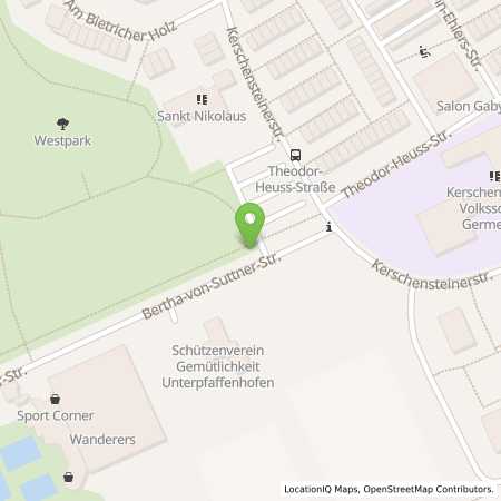 Standortübersicht der Strom (Elektro) Tankstelle: Charge-ON in 82110, Germering