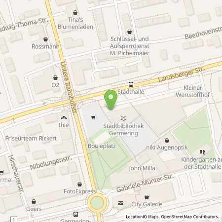 Standortübersicht der Tankstelle Charge-ON in 82110 Germering