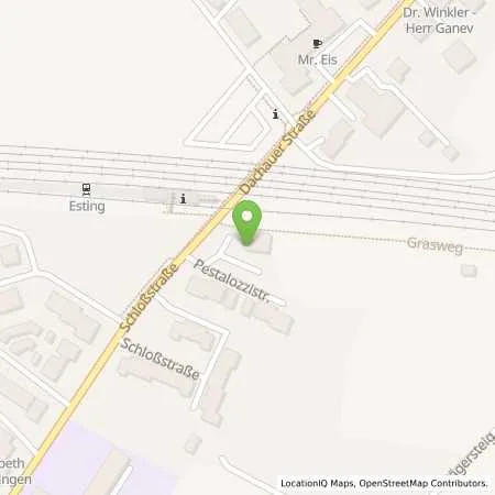 Standortübersicht der Tankstelle Stadtwerke Olching GmbH in 82140 Olching