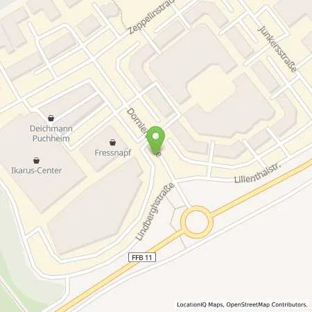 Standortübersicht der Tankstelle Charge-ON in 82178 Puchheim