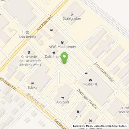 Standortübersicht der Tankstelle Kaufland Dienstleistung GmbH & Co. KG in 82194 Gröbenzell