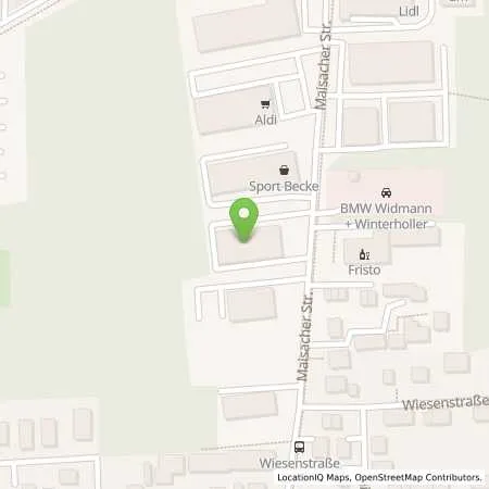 Standortübersicht der Tankstelle Widmann & Winterholler GmbH in 82256 Fürstenfeldbruck