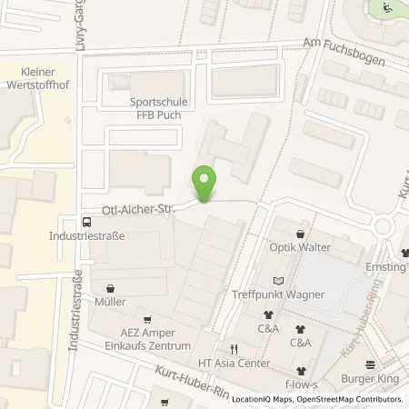 Standortübersicht der Tankstelle Stadtwerke Fürstenfeldbruck GmbH in 82256 Fürstenfeldbruck