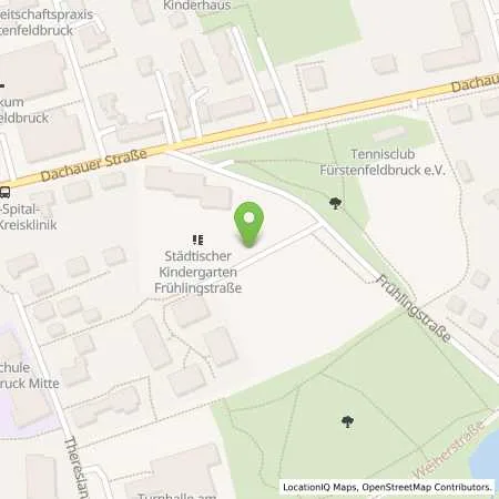 Standortübersicht der Tankstelle Stadtwerke Fürstenfeldbruck GmbH in 82256 Fürstenfeldbruck