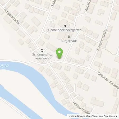 Standortübersicht der Tankstelle Indigo8 GmbH in 82296 Schöngeising