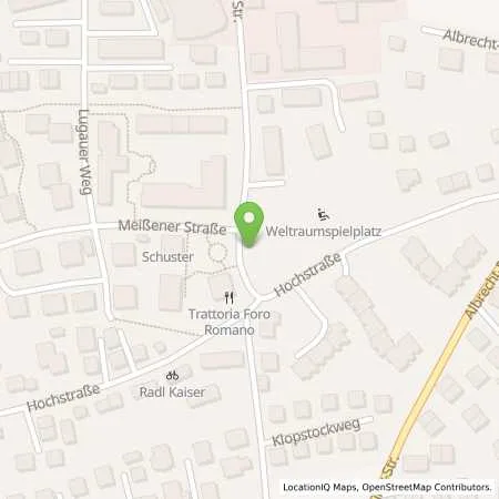 Standortübersicht der Tankstelle N-ERGIE Aktiengesellschaft in 90522 Oberasbach