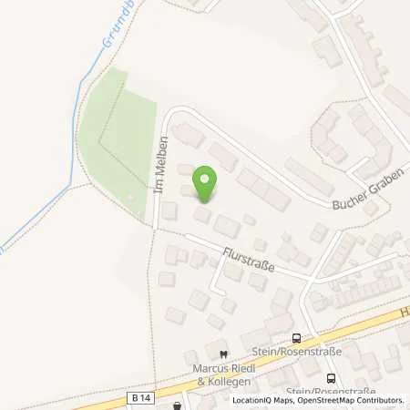 Standortübersicht der Tankstelle Stadtwerke Stein GmbH & Co. KG in 90547 Stein