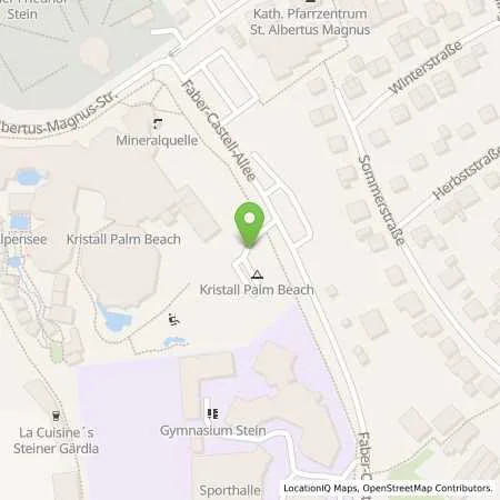 Standortübersicht der Tankstelle Stadtwerke Stein GmbH & Co. KG in 90547 Stein