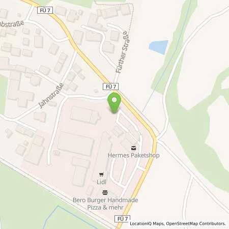 Standortübersicht der Tankstelle EnBW mobility+ AG und Co.KG in 90587 Veitsbronn