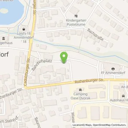 Standortübersicht der Tankstelle N-ERGIE Aktiengesellschaft in 90614 Ammerndorf