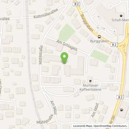 Standortübersicht der Tankstelle Huber Haustechnik GmbH in 82418 Murnau