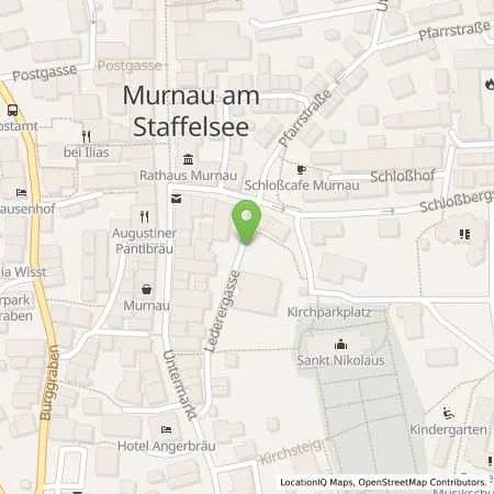 Standortübersicht der Tankstelle Gemeindewerke Murnau in 82418 Murnau