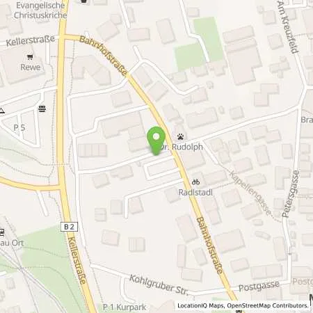 Standortübersicht der Tankstelle Gemeindewerke Murnau in 82418 Murnau