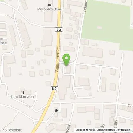 Standortübersicht der Tankstelle Autohaus Ortner GmbH & Co. KG in 82418 Murnau am Staffelsee