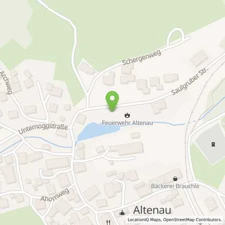 Standortübersicht der Tankstelle Ammer-Loisach Energie GmbH in 82442 Saulgrub