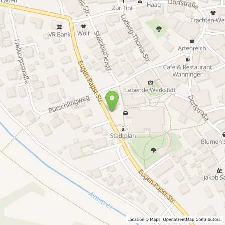 Standortübersicht der Tankstelle Ammer-Loisach Energie GmbH in 82487 Oberammergau