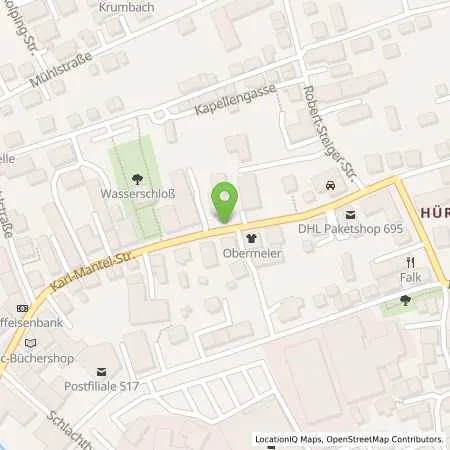 Standortübersicht der Tankstelle Lechwerke AG in 86381 Krumbach