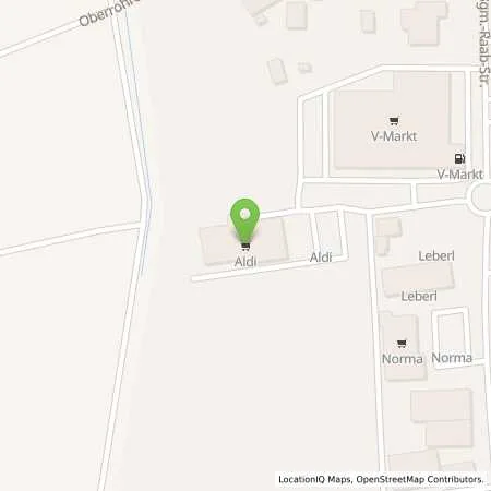 Standortübersicht der Tankstelle ALDI SÜD in 86470 Thannhausen