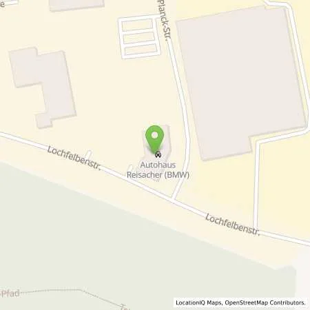 Standortübersicht der Tankstelle Autohaus Reisacher GmbH in 89312 Günzburg