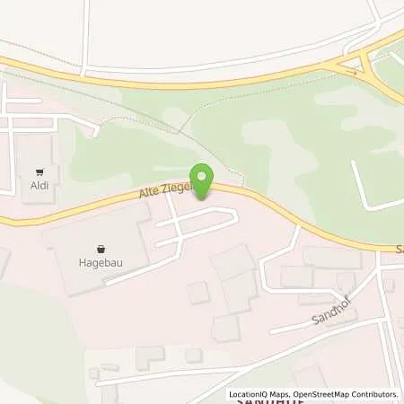 Standortübersicht der Tankstelle EnBW mobility+ AG und Co.KG in 96106 Ebern