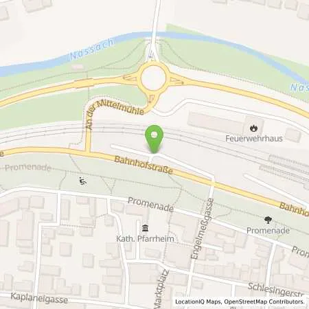 Standortübersicht der Tankstelle Stadtwerk Haßfurt GmbH in 97437 Haßfurt