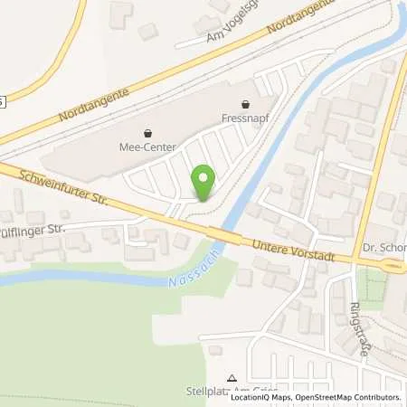 Standortübersicht der Tankstelle Stadtwerk Haßfurt GmbH in 97437 Haßfurt