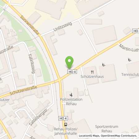 Standortübersicht der Strom (Elektro) Tankstelle: Charge-ON in 95111, Rehau