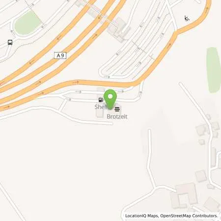 Standortübersicht der Tankstelle Charge-ON in 95180 Berg