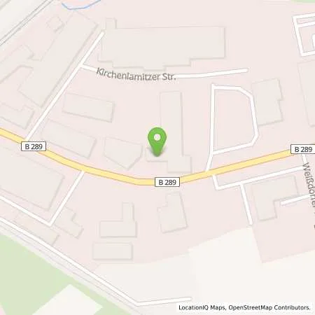 Standortübersicht der Tankstelle Autohaus Fischer GmbH in 95213 Münchberg