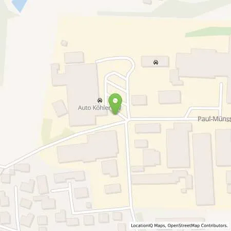 Standortübersicht der Tankstelle Auto Köhler GmbH & Co. KG in 84048 Mainburg