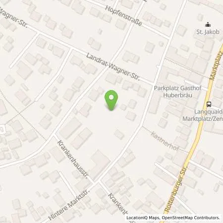 Standortübersicht der Tankstelle Mer Germany GmbH in 84085 Langquaid