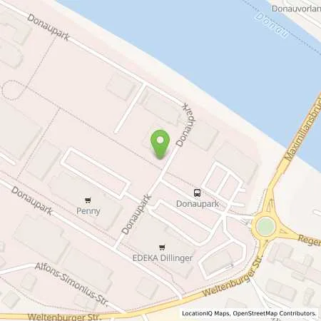 Standortübersicht der Tankstelle STADTWERKE KELHEIM GmbH & Co KG in 93309 Kelheim