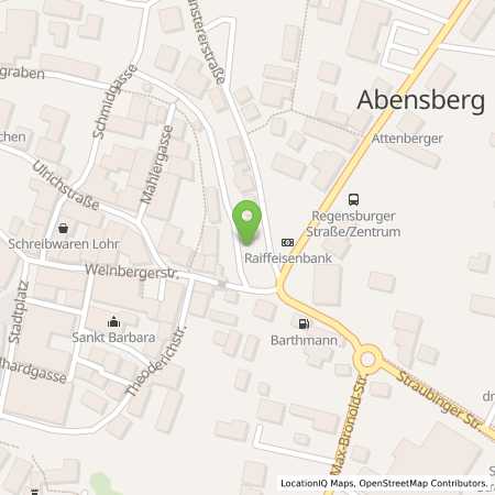 Standortübersicht der Strom (Elektro) Tankstelle: Mer Germany GmbH in 93326, Abensberg