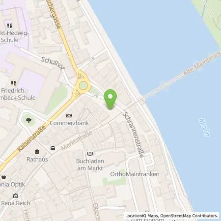 Standortübersicht der Tankstelle LKW Kitzingen GmbH in 97318 Kitzingen