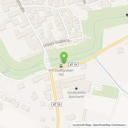 Standortübersicht der Tankstelle N-ERGIE Aktiengesellschaft in 97346 Iphofen