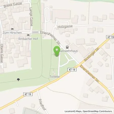 Standortübersicht der Tankstelle N-ERGIE Aktiengesellschaft in 97346 Iphofen