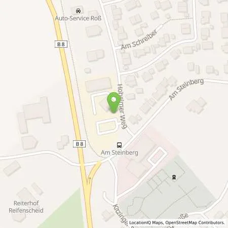 Standortübersicht der Tankstelle Elektrizitätswerk Mainbernheim GmbH in 97350 Mainbernheim